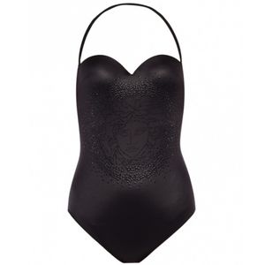 Versace Black one-piece swimsuit Medusa head (Size 3)
